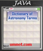 game pic for FTechdb Dictionary of Astronomy Terms S60 3rd